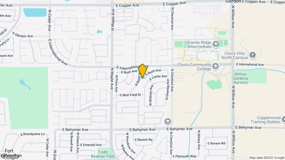2249 E Rush Ave Map and Location Details