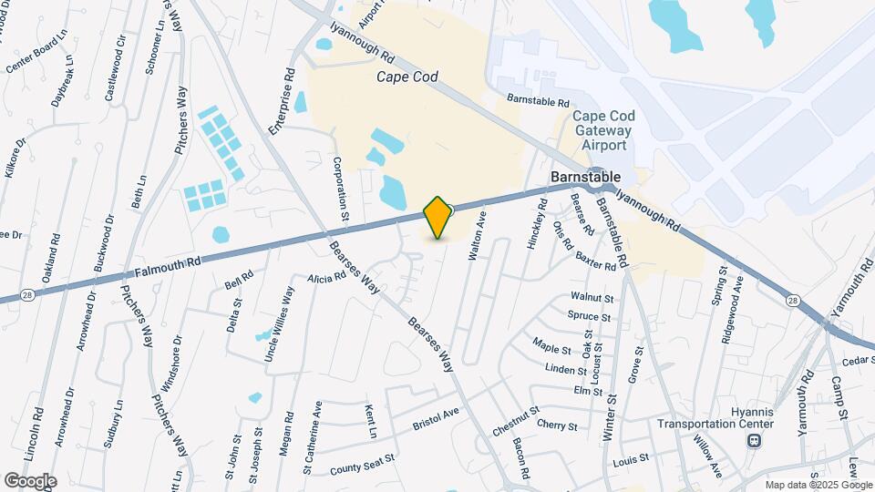 103 Quaker Rd, Unit Hyannis Map and Location Details