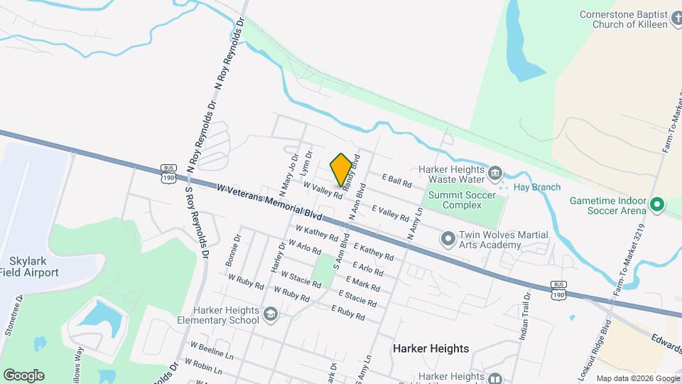 200 Randy Blvd Map and Location Details