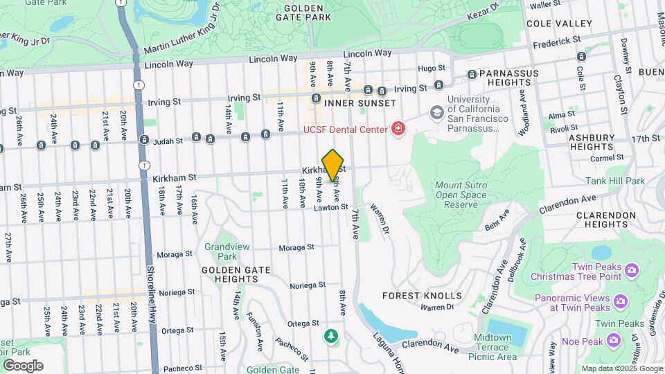 1547 8th Ave Mapa y Detalles de la Ubicación