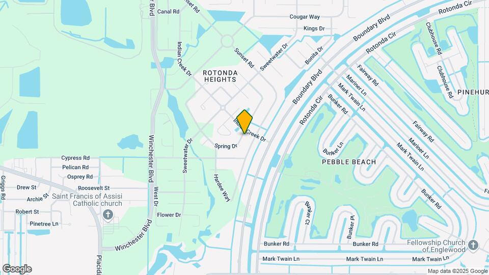 168 Spring Dr Map and Location Details