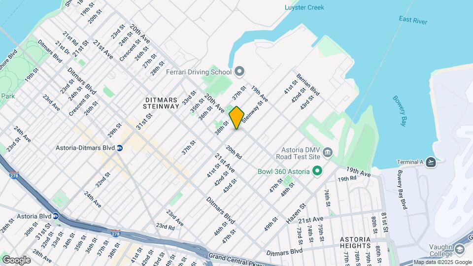 2015 Steinway St Map and Location Details