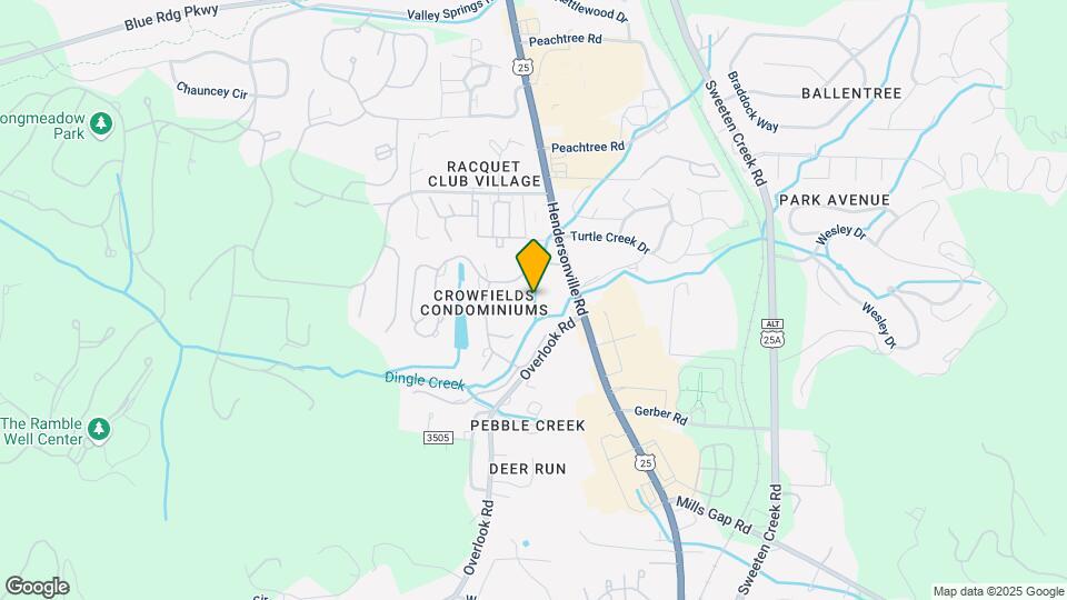 205 Crowfields Dr Map and Location Details