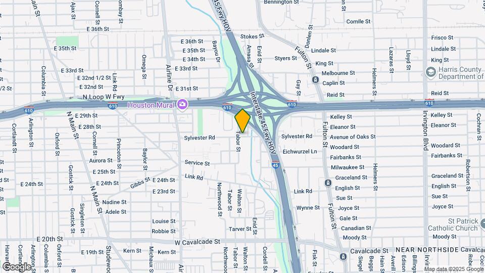 1701 Sylvester Rd Map and Location Details