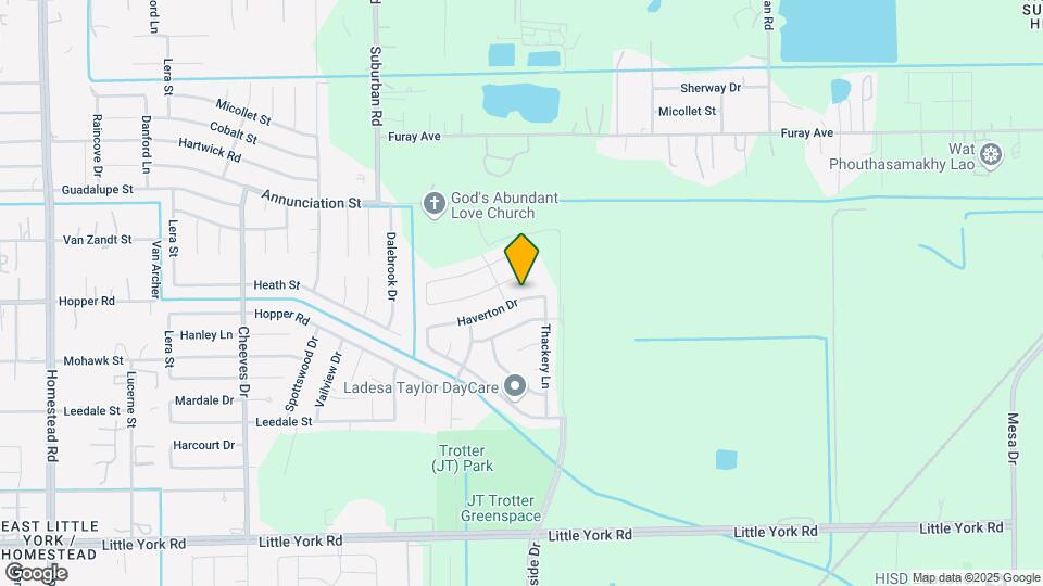 7215 Haverton Dr Map and Location Details