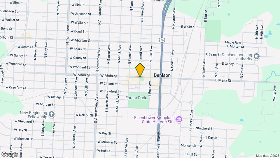 1124 S Burnett Ave Map and Location Details
