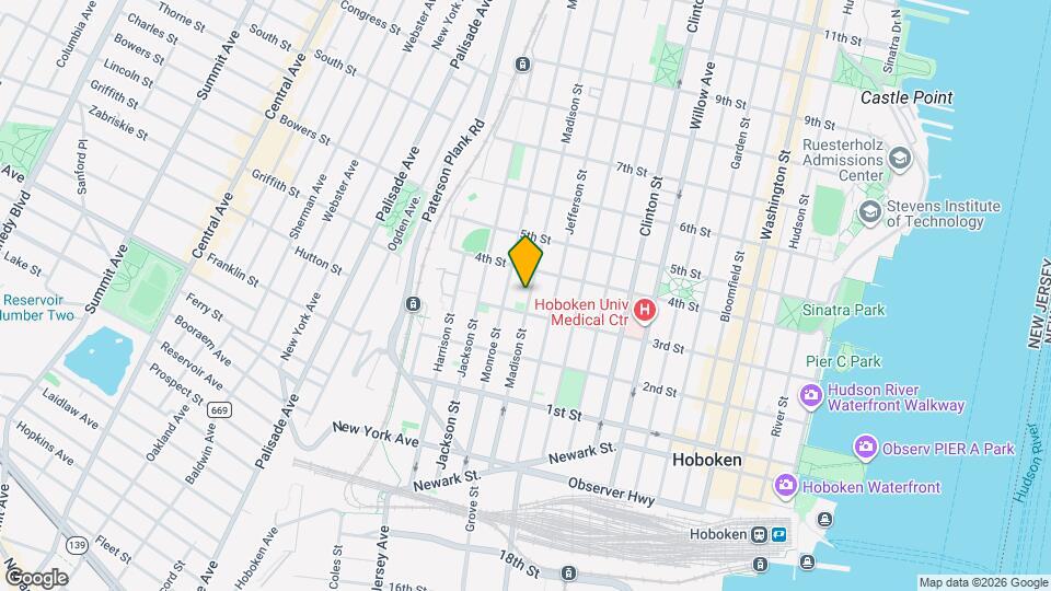 312 Madison St Map and Location Details