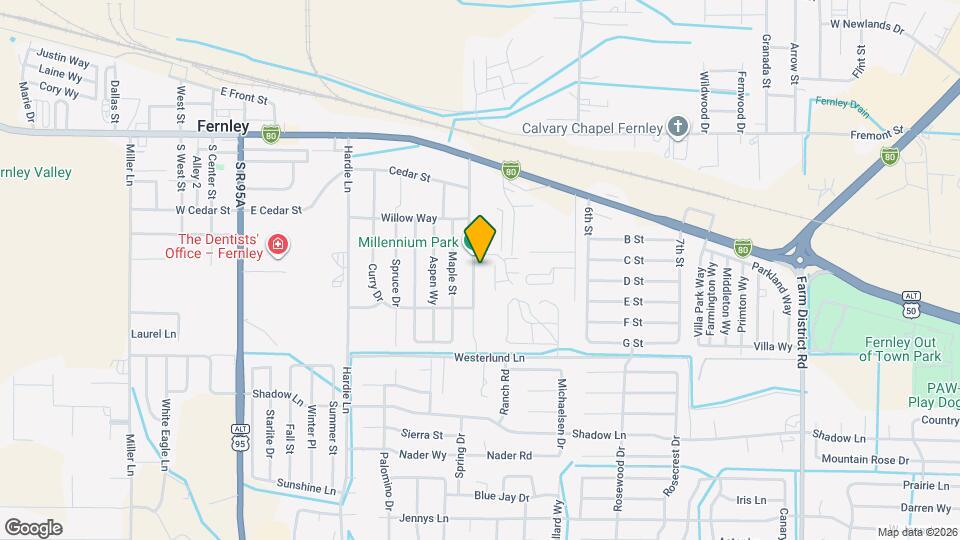 Fernwood Apartments Map and Location Details