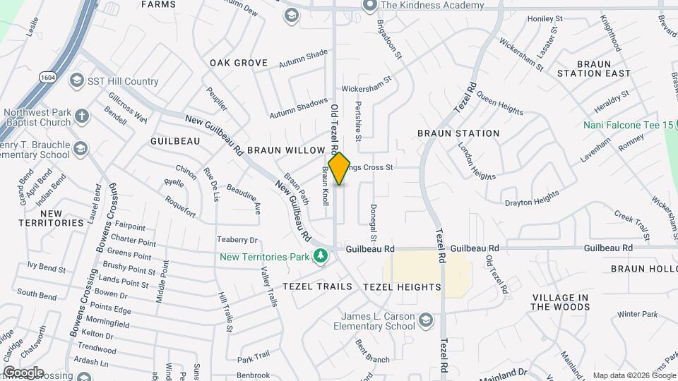 8535 Pendragon St Map and Location Details