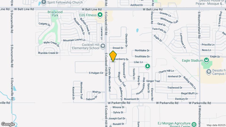 513 Mulberry Ln Map and Location Details