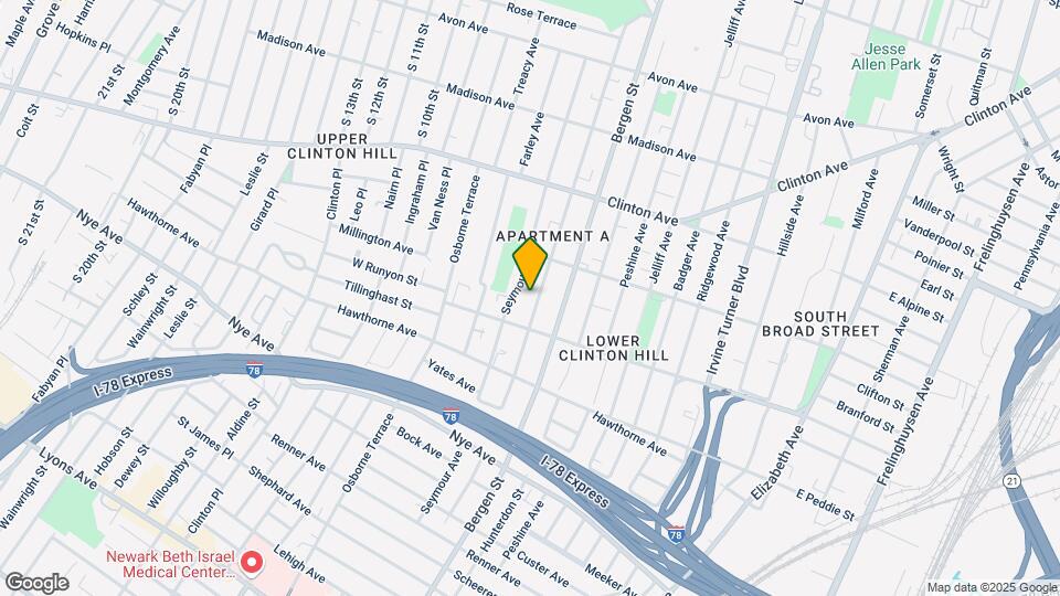 223 Chadwick Ave, Unit 2B Map and Location Details