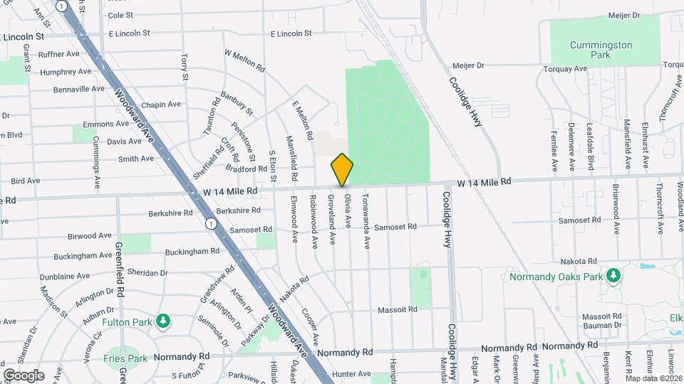 4727 Olivia Ave Map and Location Details