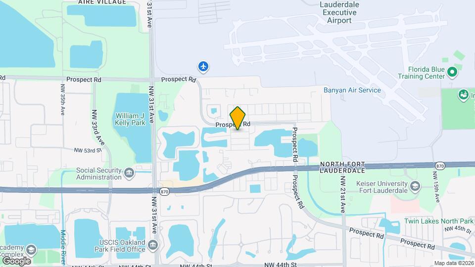 2710 NW 52nd Pl Map and Location Details
