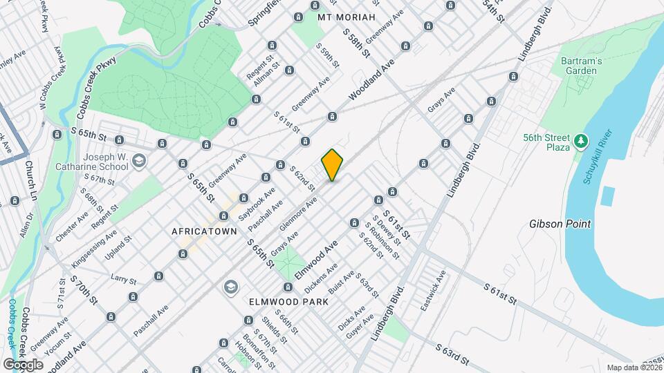 6143 Glenmore Ave Map and Location Details