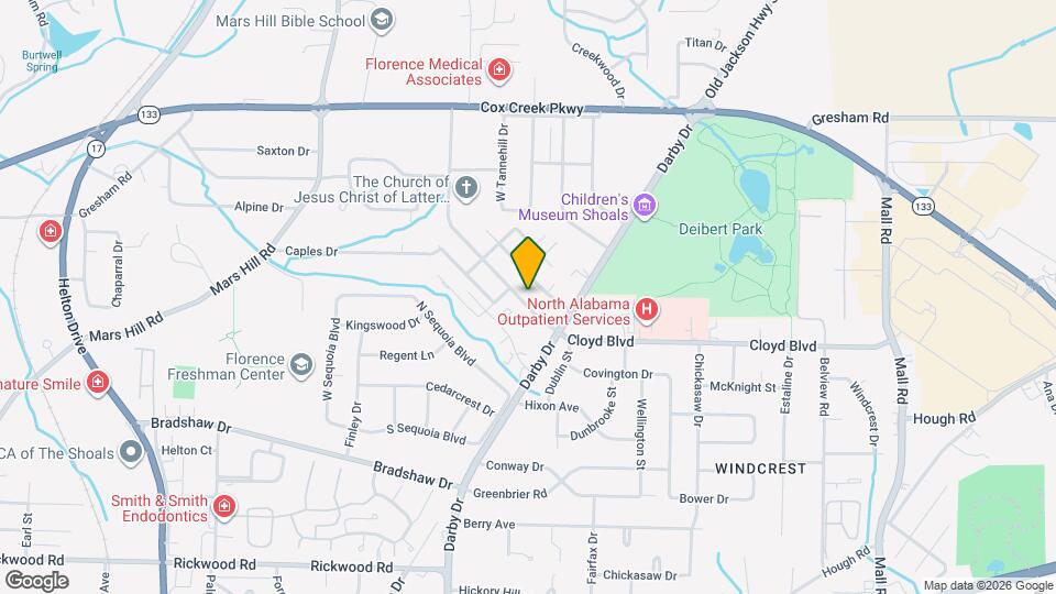 1606 Broadway Blvd Map and Location Details