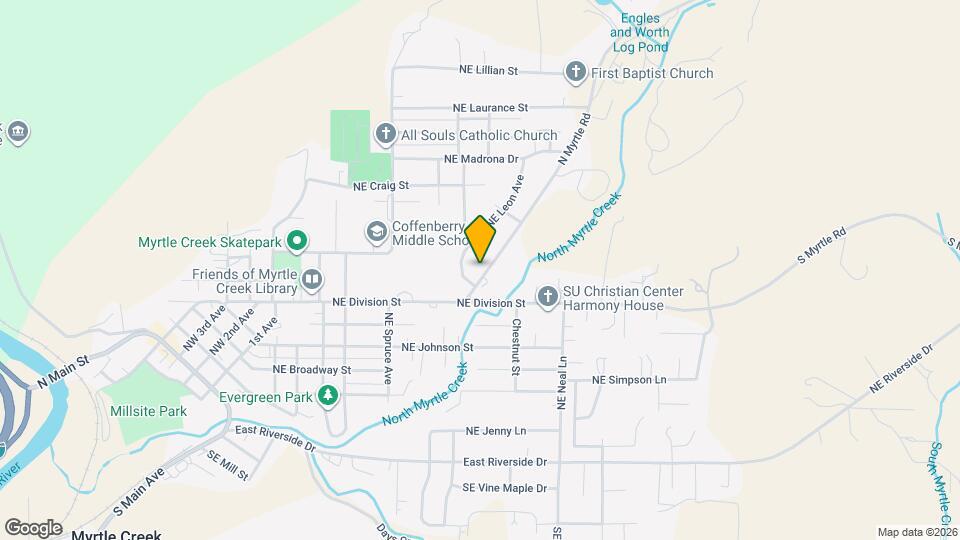 696 N Myrtle Rd Map and Location Details