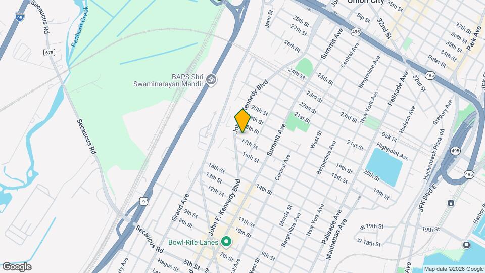 922 17th St Mapa y Detalles de la Ubicación