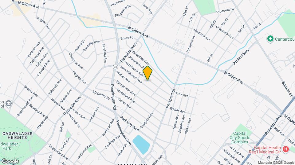 127 Hazelhurst Ave Map and Location Details