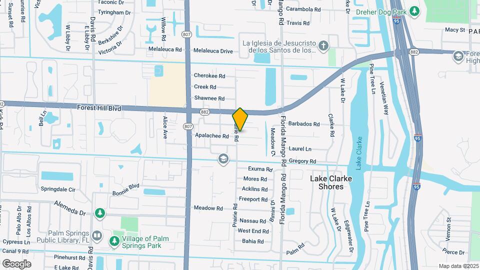 2725 Prairie Ln Map and Location Details