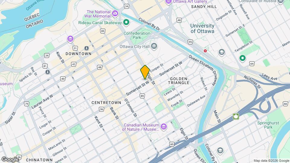 215 Somerset St W Map and Location Details