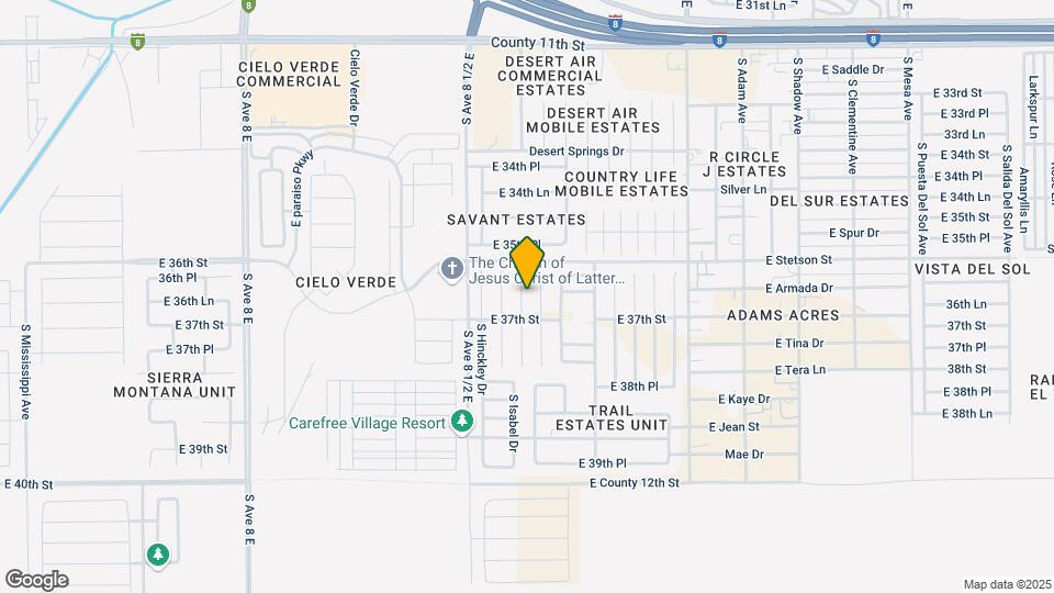 3657 S Benson Ave Map and Location Details