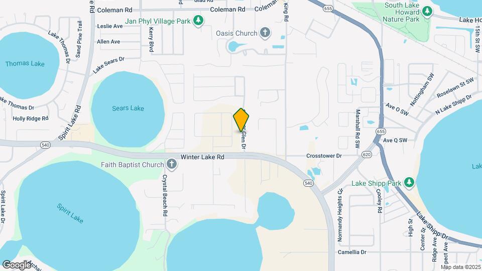 827 Summer Glen Dr Map and Location Details