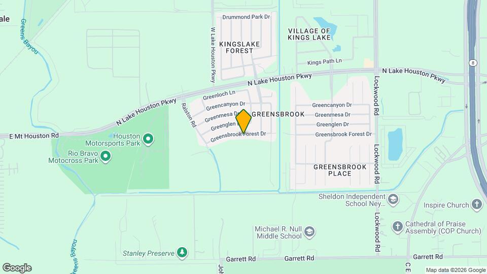 11930 Greensbrook Forest Dr Map and Location Details