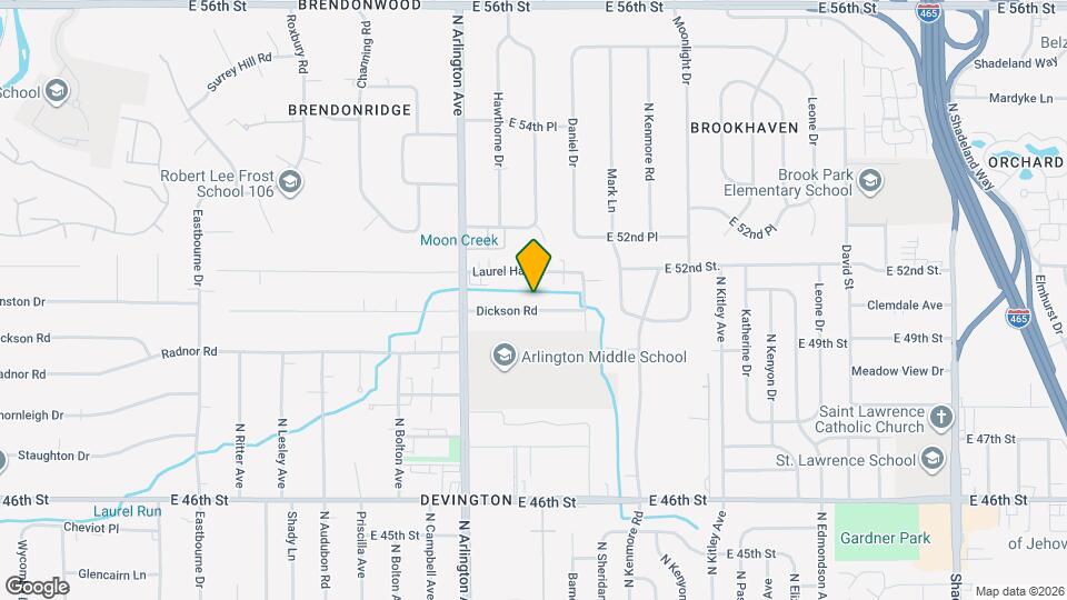 6108 Dickson Rd Mapa y Detalles de la Ubicación