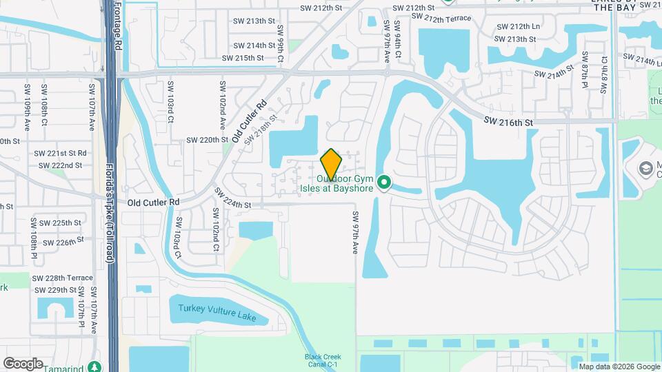 9826 SW 222nd Terrace Map and Location Details