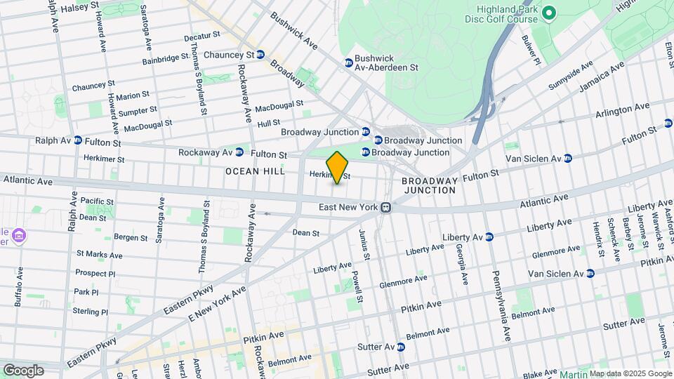 87 Sackman St Mapa y Detalles de la Ubicación