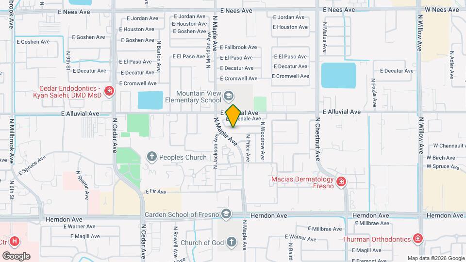 2084 E Chennault Ave Map and Location Details