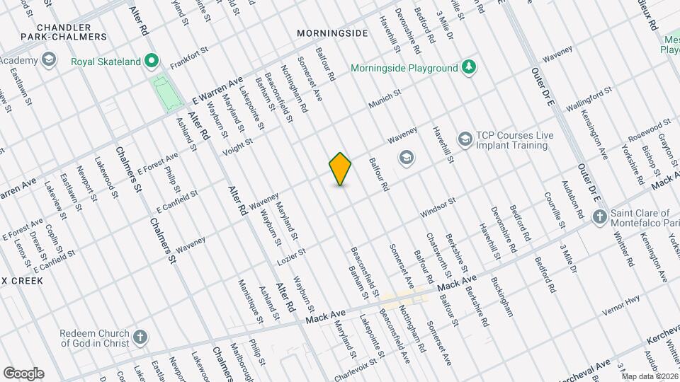 This beautifully updated 3-bedroom, 1-bath single-family home is ready for move-in!, Unit 7723 Mapa y Detalles de la Ubicación
