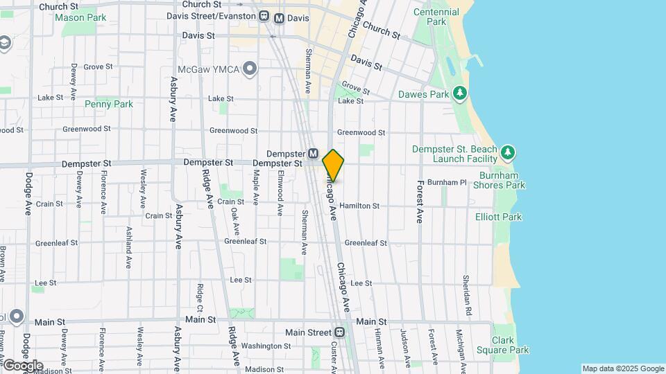 1241 Chicago Ave, Unit 5 Map and Location Details