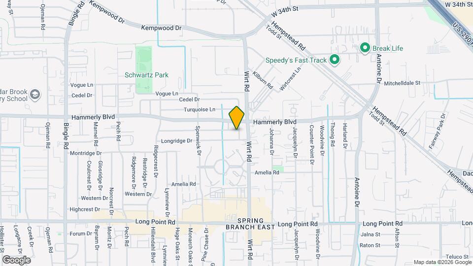 7901 Ridgeview Dr Map and Location Details