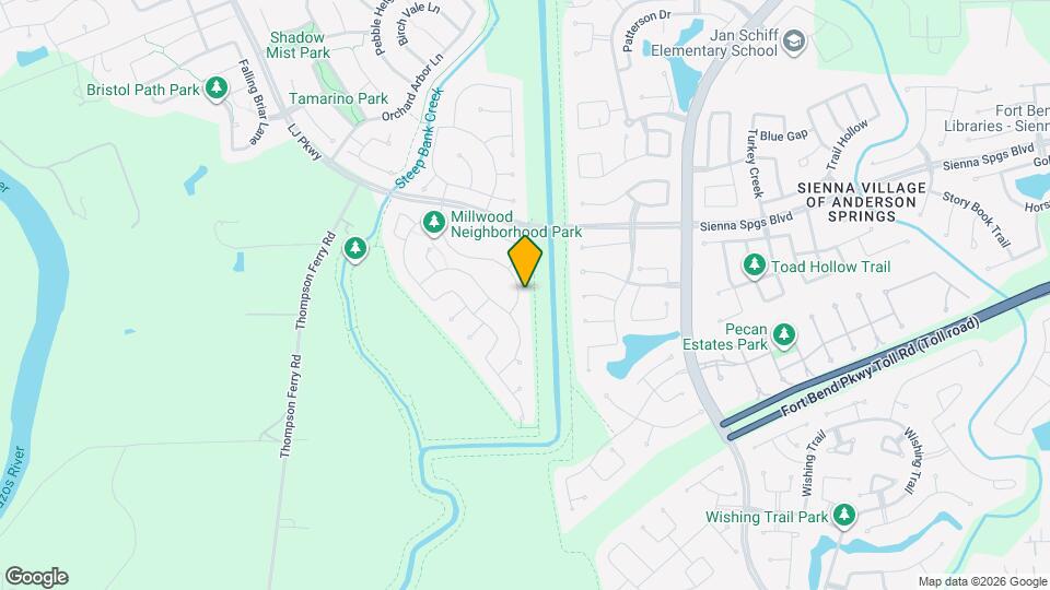 4623 Montcliff Bend Ln Map and Location Details