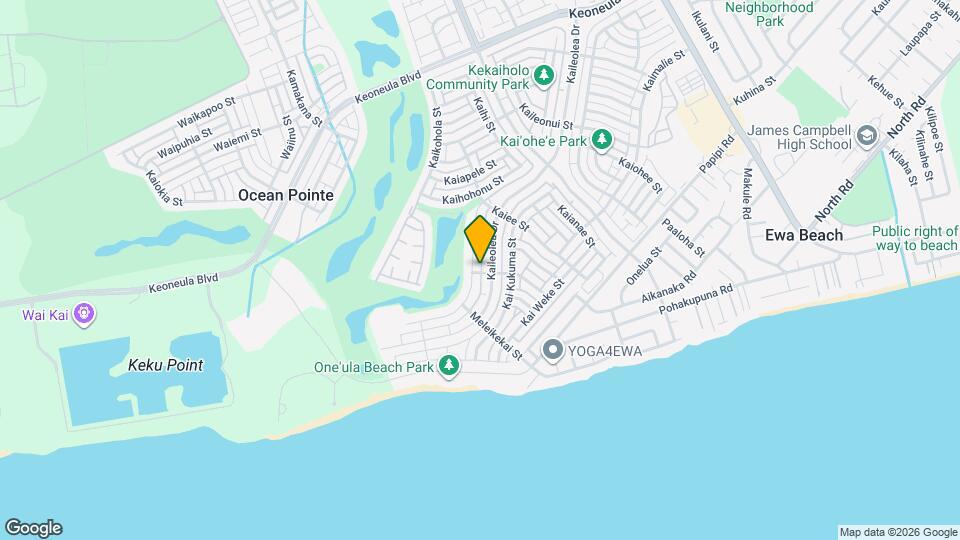 91-1067-1067 Kai Oio St Map and Location Details