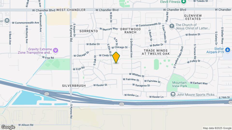 5517 W Folley St Map and Location Details