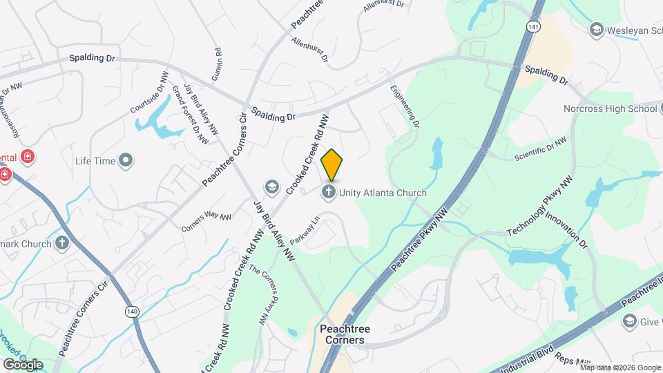 3595 Monticello Commons Map and Location Details