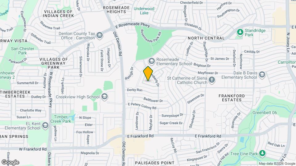 1429 Homestead Ln Map and Location Details