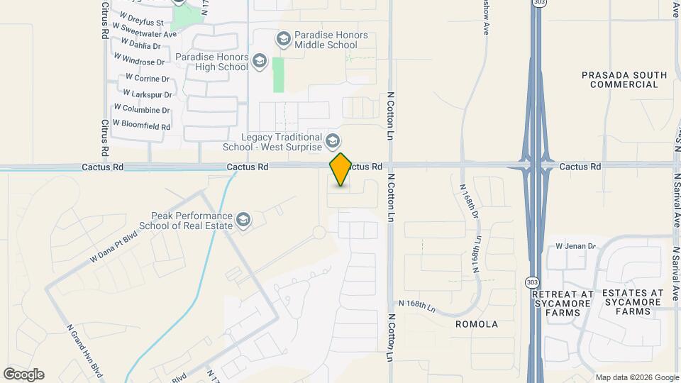 17244 W Vacaville St Map and Location Details