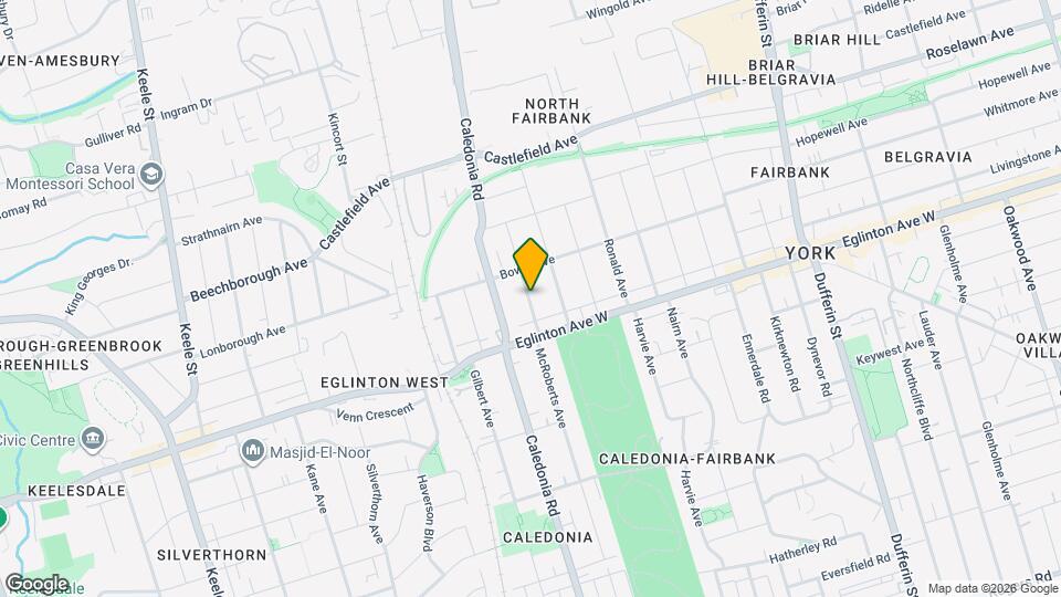 27 Snider Ave Map and Location Details