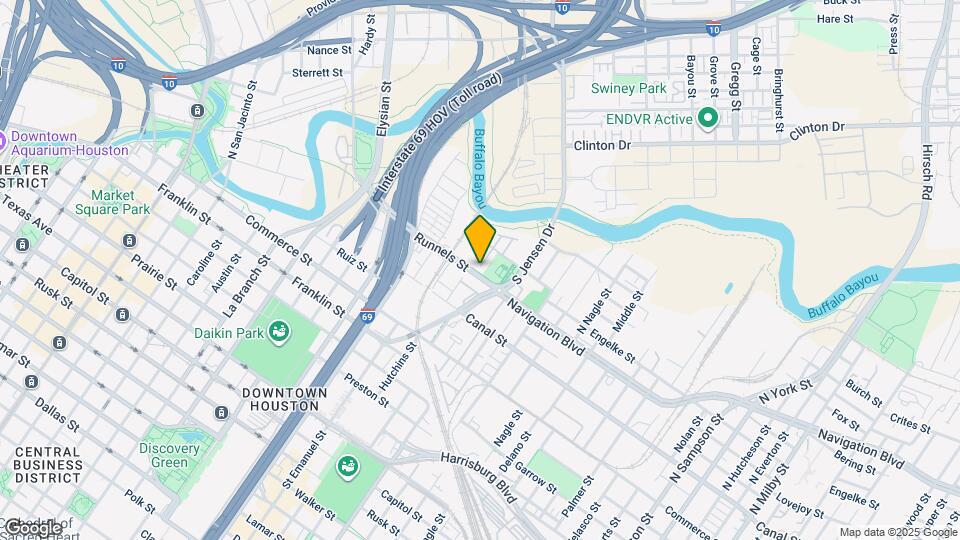 2219 Runnels St Map and Location Details