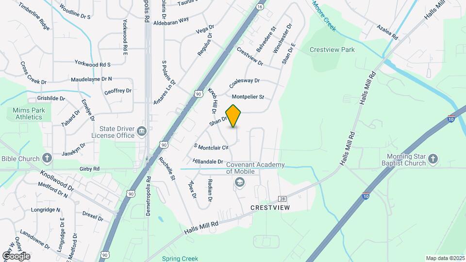 4356-4352 Montclair Cir E Map and Location Details
