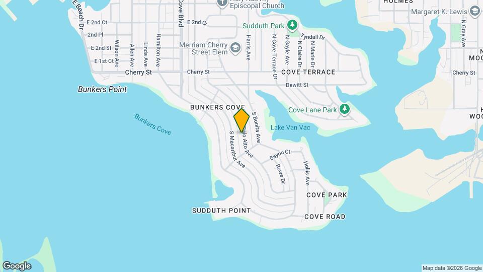 343 S Palo Alto Ave Map and Location Details