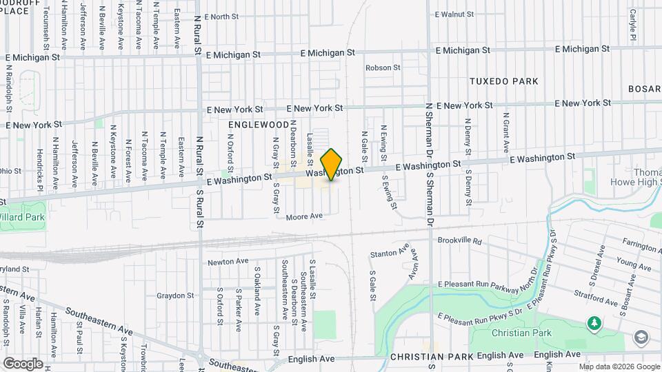 19 S Tuxedo St Map and Location Details