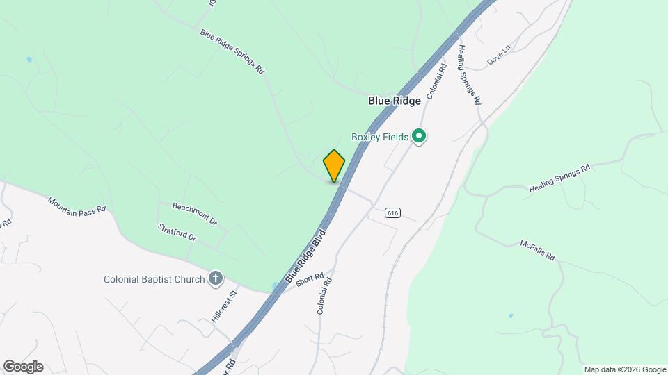 4437 Blue Ridge Blvd Mapa y Detalles de la Ubicación