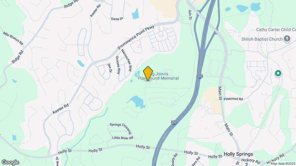 107 Hidden Creek Dr Map and Location Details