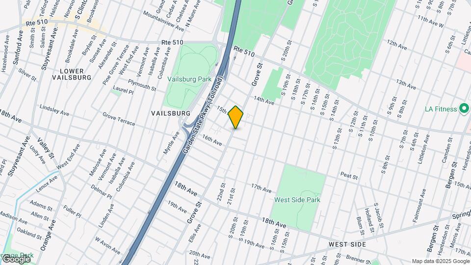 532 Grove St Map and Location Details