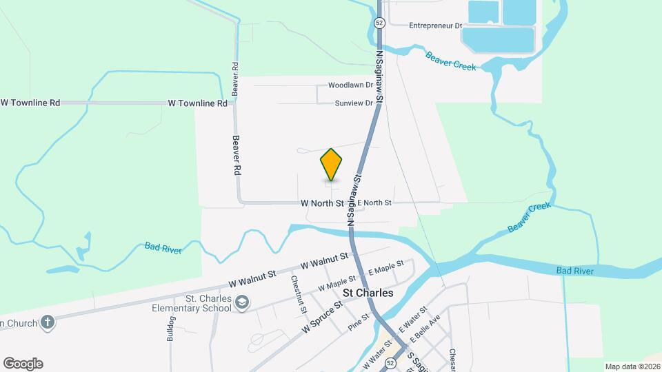 130 W North St Map and Location Details