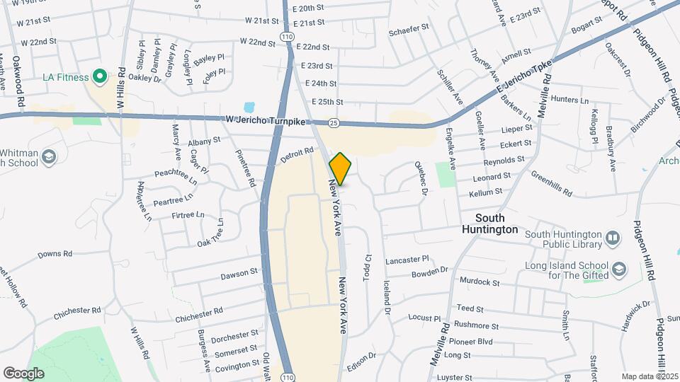 2230 New York Ave Map and Location Details